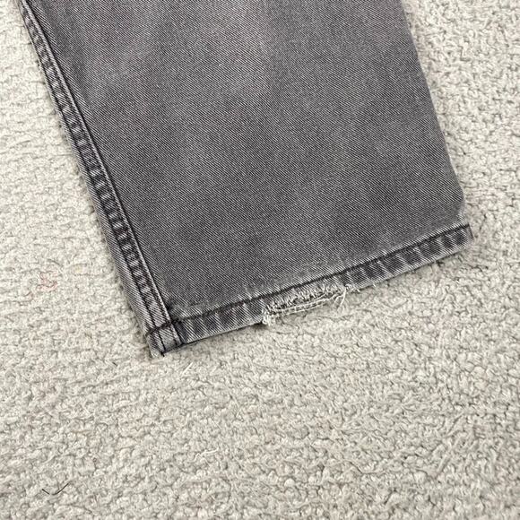 VTG Levi's 550 Relaxed Fit Jeans Men's 38x32 Measured (36x30) Gray - Picture 11 of 14
